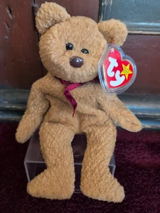 Ty Beanie Babies MWMTs -  Curly The Bear - Picture 1 of 4