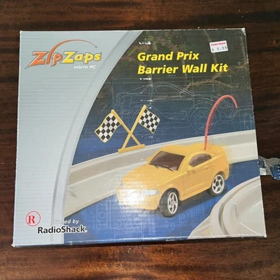 Zip Zaps Grand Prix Barrier Wall Kit Micro RC RadioShack Toy Electric Race Car - Image 1 of 3
