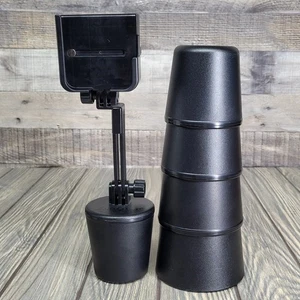 WeatherTech CupFone w/Extension Adjustable Cup Holder Cell Phone Mount Black EUC - Photo 1 sur 21