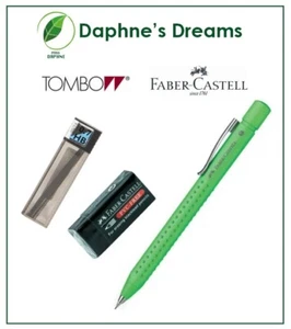 3 pz matita meccanica Faber-Castell Grip 2011 | ricarica 0,7 mm cancellatore piombo fine - Foto 1 di 5