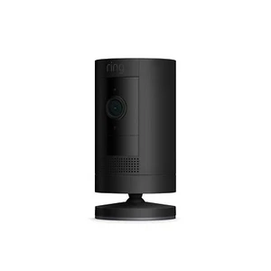 Ring Stick Up Cam Akkubetrieben Wifi Sicherheit Innen Außen Kamera schwarz - Bild 1 von 8