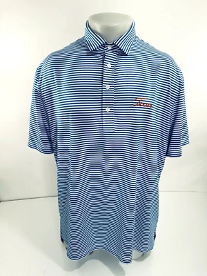 Camisa polo masculina de golfe TEXAS LONGHORNS / RLX RALPH LAUREN bordada G EXCELENTE - Imagem 1 de 4