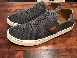 New OLUKAI Women’s PEHUEA Slip-On Shoes, GRAY, Size 8 - Picture 1 of 7