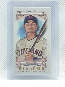 Andres Gimenez 2021 Topps Allen Ginter Baseball - MINI #45 RC Cleveland Indians - Picture 1 of 2