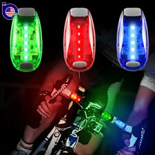 1/2/4Pack LED Safety Light Clip On Strobe Running Cycling Bike Tail Warning Gear