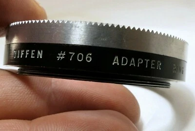 TIFFEN #706 49mm to 54mm thread series 7 VII Filter Retaining Ring screw n - Image 1 of 4