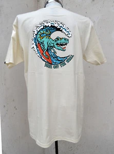 Vans Shirt Surfen T-Rex ERWACHSENE Größe Large - elfenbeinfarben/off weiß Farbe - Bild 1 von 3
