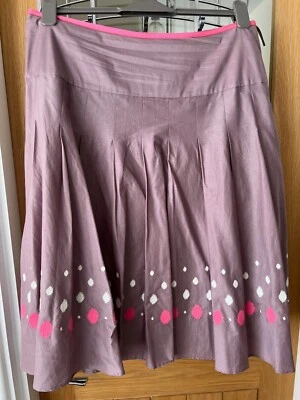 Ladies lilac skirt john lewis size 16 - Image 1 of 3