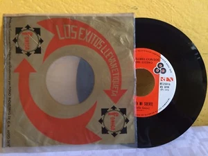 CHUY FLORES -MALDITA MI SUERTE / OYE CARIÑO- PROMO MEXICAN 7" SINGLE CS B. TROPI - Picture 1 of 3