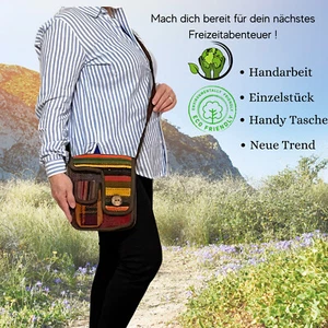 Damen Tasche: Traditionelle Handwerkskunst zu Weihnachten - Bild 1 von 8
