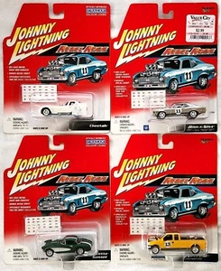 (4) JOHNNY LIGHTNING DIE CAST - BRAND NEW/FACTORY SEALED - REBEL RODS SERIES - Picture 1 of 14