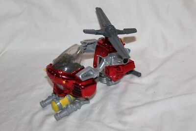 Fisher Price Mattel Rescue Heroes Chrome Red Chopper - Image 1 of 3