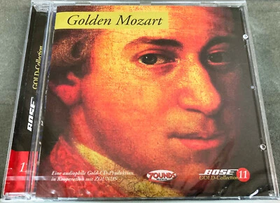 ZOUNDS/Bose - 24k Gold CD - GOLDEN MOZART - NEU/OVP/SLD.! - Bild 1 von 2