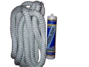 Portage Main Outdoor Wood Boiler, Door Seal Kit, W/(10') 1" Rope (1) Silicone. - Picture 1 of 1