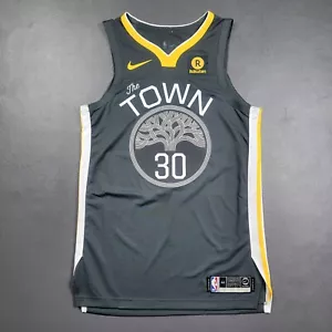 100% Authentic Stephen Curry Nike Warriors City The Town Jersey 44 M Rakuten - Picture 1 of 5