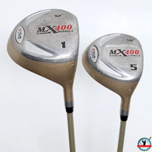Women's Tour Collection MX400 Driver & 5-Wood Set RH Ladies Graphite Shafts FAIR - Picture 1 of 14