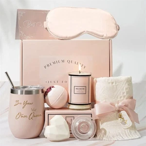 Birthday Gifts for Women, Wine Tumbler Gift Set, Unique Gifts for Anyone - Picture 1 of 11