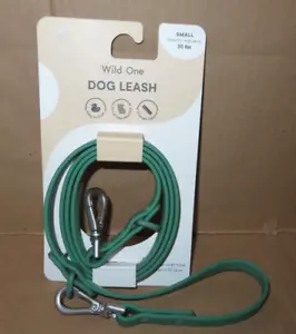 Wild One Small Dog Leash For Dogs up to 30 lbs Spruce NEW - Picture 1 of 5