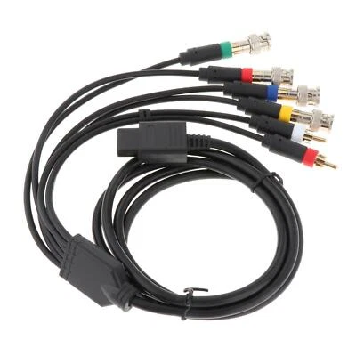 AV Composite Retro Cable TV Audio Video Standard Cords for Nintendo 64 Snes - Image 1 of 2