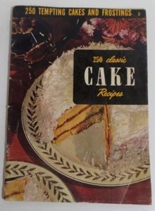 250 klassische Kuchen und Zuckerguss 1951 Rezeptheft - Bild 1 von 1