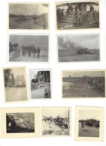 FOTOLOT KONVOLUT PANZERSCHLACHT DUBNO LUZK JUNI 1941 PAK PANZER GESCHÜTZ UKRAINE - Bild 1 von 6