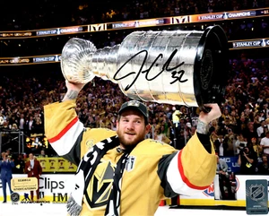 Jonathan Quick Autographed Vegas Golden Knights 8x10 Photo COA IGM Stanley Cup - Picture 1 of 3