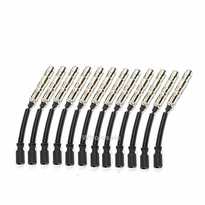 Cable de encendido de bujía 10,5" 12 piezas para Mercedes CLK ML C G Clase E SW04 Foto 1 de 3