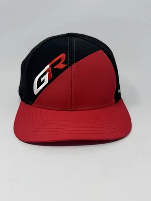 丰田 GR Gazoo Racing 红色黑色平沿帽卡车司机帽 — 第 1/4 张图片