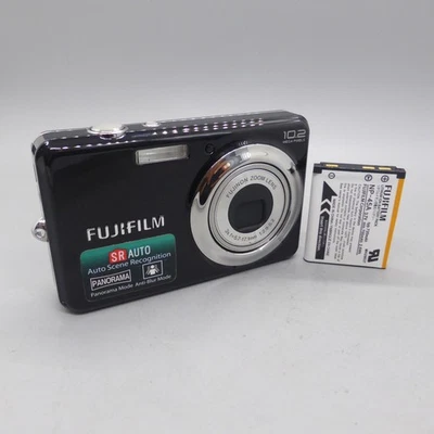 Fujifilm Digital Camera FinePix J28 10.2MP Black Tested - Image 1 of 4