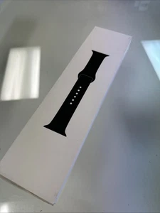 Apple Watch Sport Band Black 45MM S/M Original OEM Apple Band - Picture 1 of 3