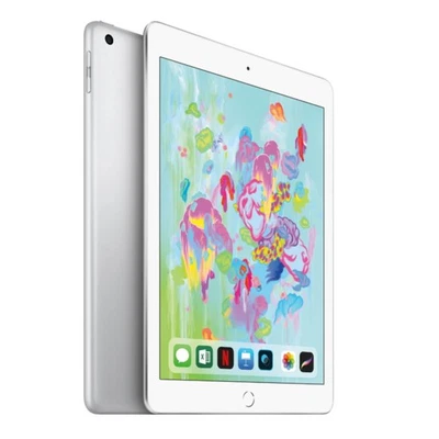 Apple iPad 6 A1954 Cellular 32GB Silver 9,7" Tablet  - Bild 1 von 4