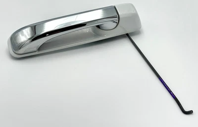 ✅2015-2018 RAM CLASSIC 1500-3500 REAR LEFT EXTERIOR DOOR HANDLE WHITE PW7 OEM - Image 1 of 4