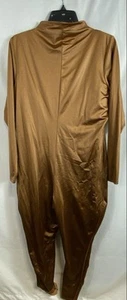 NWT Skims Womens Brown Long Sleeve Mock Neck One-Piece Jumpsuit Size 4X - Picture 1 of 4