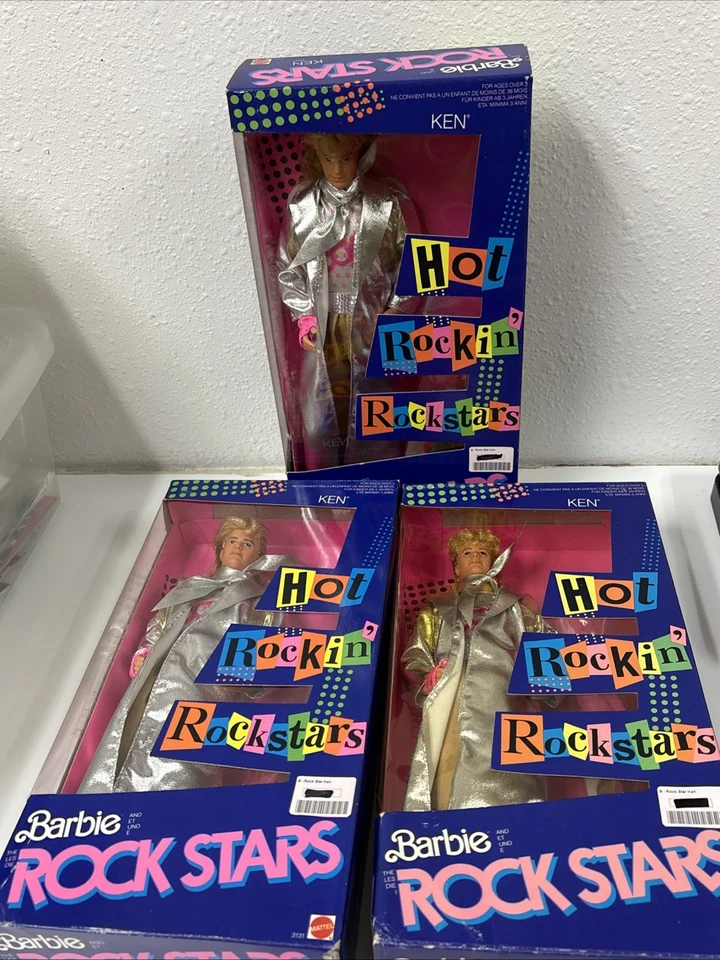 BARBIE AND THE ROCKERS KEN HOT ROCKIN' FUN 1986 ( Unique outfit)