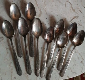Plato de plata Simeon L & George H Rogers XTRA Oneida Ltd 5 porciones/5 cucharas de sopa - Imagen 1 de 9