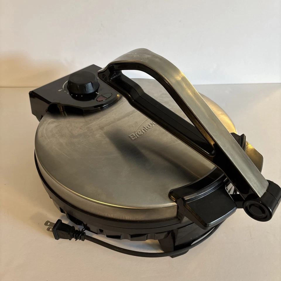 Brentwood TS-129 11 дюймов антипригарная электрическая тортилья из нержавеющей стали *читайте - Изображение 1 из 4