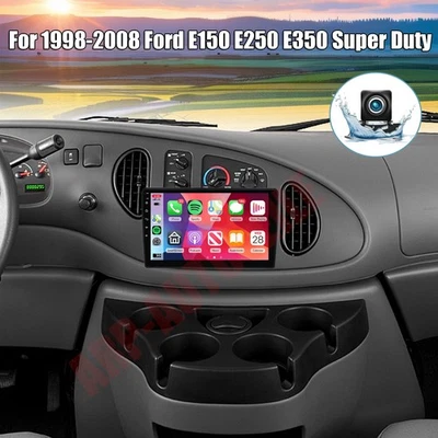 64G para Ford E-250 E-350 Super Duty 1998-2008 Android 15 Carplay radio de coche GPS Foto 1 de 4