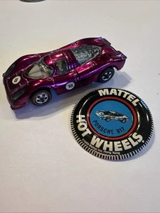 Vintage Hot Wheels Redline 1970 WET Magenta Porsche 917 US - NICE CAR! No Res! - Picture 1 of 22