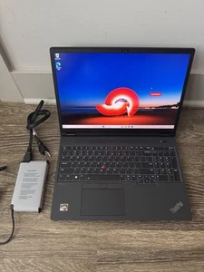 Lenovo ThinkPad P16v Gen 1 AMD Ryzen 9 4K UHD 32GB 512GB RTX 2000 Ada Warranty - Bild 1 von 9