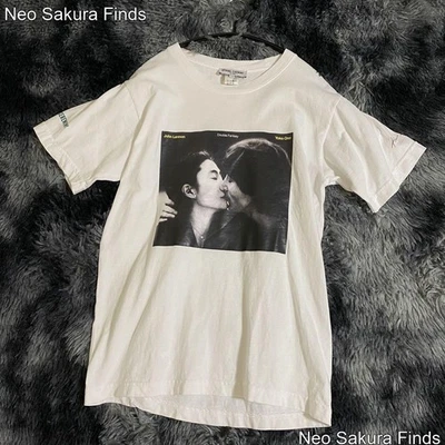 Camiseta de ceremonia de apertura hecha en Estados Unidos John Lennon Yoko Ono XS Foto 1 de 4