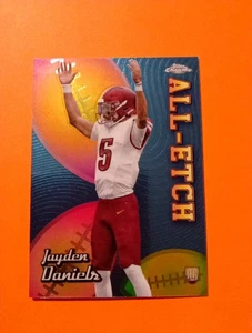 2024 Topps Chrome - All-Etch Jayden Daniels #CAE-JD (RC) - Bild 1 von 5