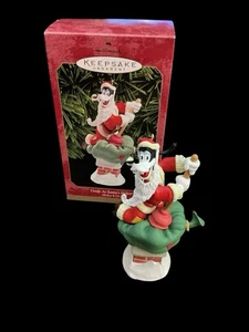 Hallmark Disney Ornament 1999 Mickey & Co. Goofy como ayudante de Santa - Imagen 1 de 4