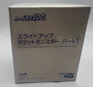 Pokemon Bandai Carddass Slide Up Series 1 1997 Japanese - Picture 1 of 6