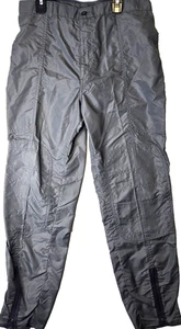 Pantalones de paracaídas de nailon de colección 32S 31x28L bolsillos verdes equipo de vuelo original de corredores - Imagen 1 de 14