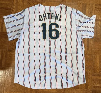 Shohei Ohtani Japan Baseball Jersey. Size- XL.  New w/o Tags! Alt White. - Image 1 of 2