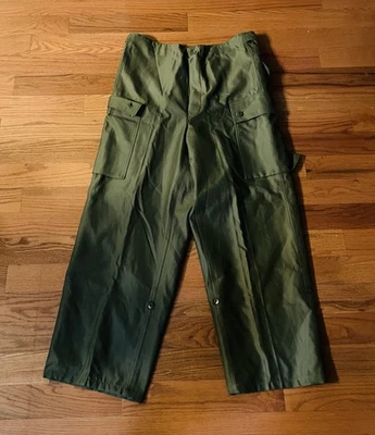 Pantalones cargo de combate vintage Marquardt & Schulz verde militar talla 38x31 Foto 1 de 3