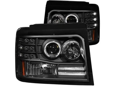 Headlight Set For 1992-1997 Ford F350 1996 1995 1993 1994 DQ155TG - Image 1 of 3
