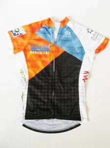 PRIMAL Womens Cycling Jersey Durango Derailers Full Zip Short Sleeve Size XS - Picture 1 of 8