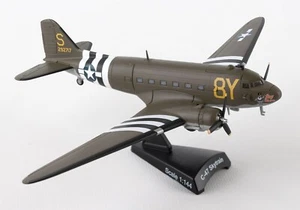 "SELLO POSTAL (PS5558-2) USAAF C-47 ""STOY HORA"" ESCALA 1:144 MODELO DE METAL DIECAST - Imagen 1 de 10