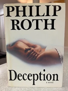 PHILIP ROTH, Deception (1990 1st Printing) HC/DJ - LIKE NEW! - Bild 1 von 2